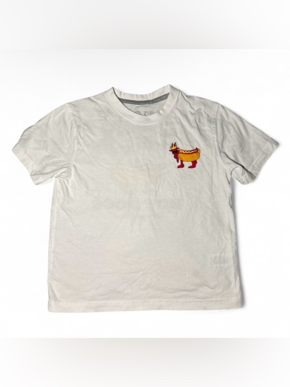 Famous Goat baseball USA hot dog tee youth Size S 🤍